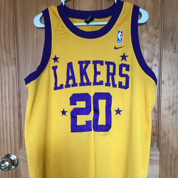 Vintage Nike LA Lakers - Gary Payton Jersey - Picture 2 of 4
